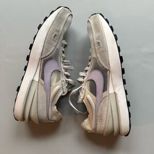 Nike Waffle One Sneakers Summit Mesh White Infinite Lilac Womens 9 Retro Runner